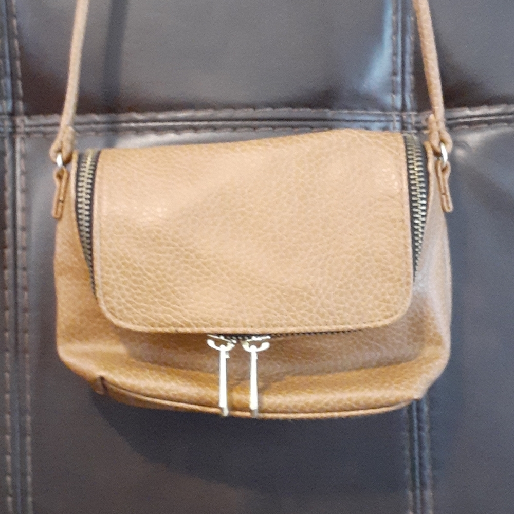 H&M Small Crossbody Tan Purse